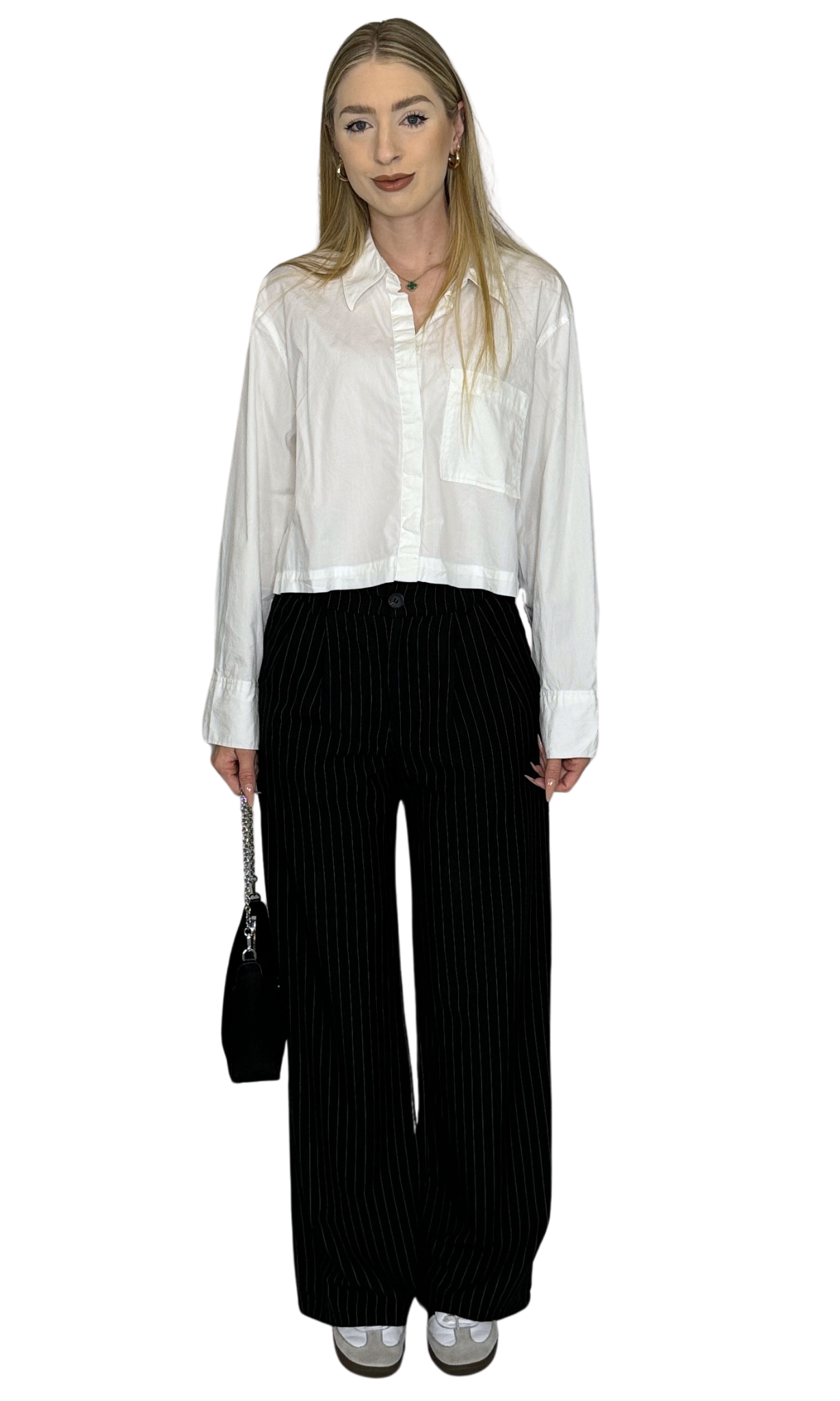 Penny Pinstriped Trousers