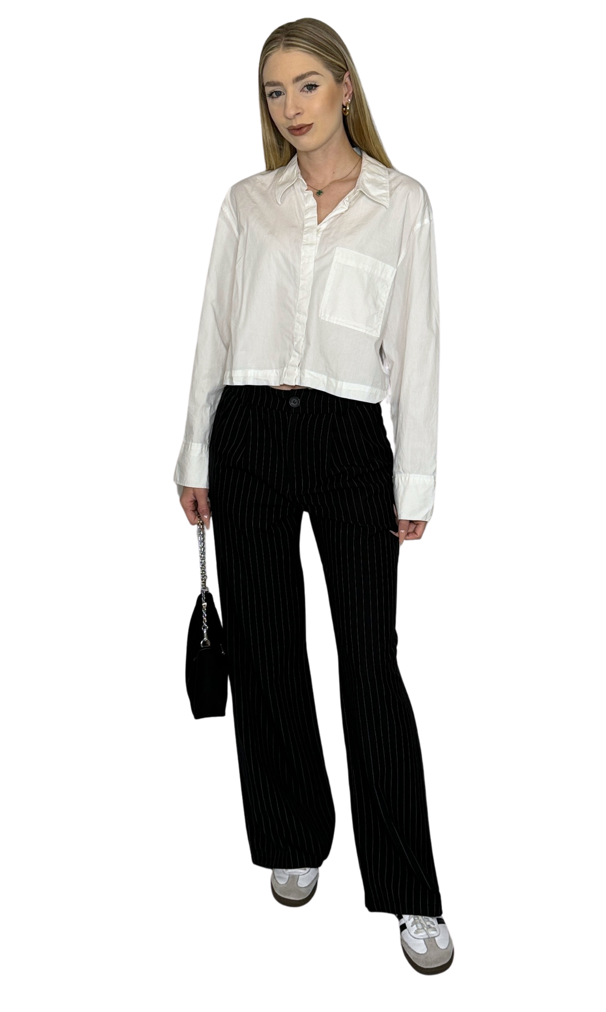 Penny Pinstriped Trousers